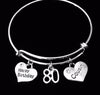 Cousin Birthday Gift for 80th Birthday Happy Birthday 80 Expandable Charm Bracelets Adjustable Bangle One Size Fits All