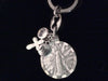 Miraculous Mary Key Chain Medal Silver Key Ring Virgin Mary Catholic Medal Gift Inspirational Jewelry