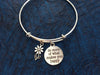 Do More of What Makes You Happy Word Quote on Expandable Adjustable Wire Bangle