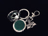 Aromatherapy Jewelry FOB Soccer Keychain