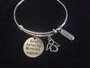 Keep believing miracles happen bangle