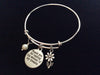 Thank you for Raising the Woman of My Dreams Expandable Charm Bracelet Bangle Mother in Law Meaningful Wedding Gift