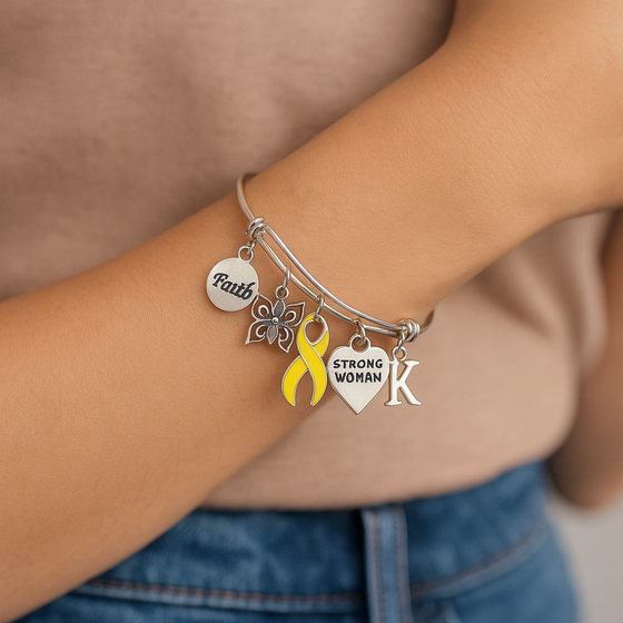 Yellow Ribbon Awareness Jewelry for Sarcoma and More – Honor, Support, and Inspire in July