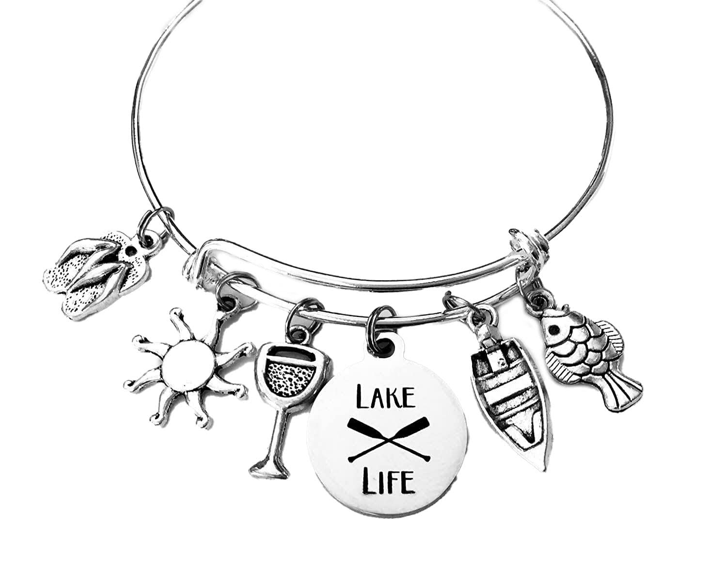 Lake Life Charm Bracelet