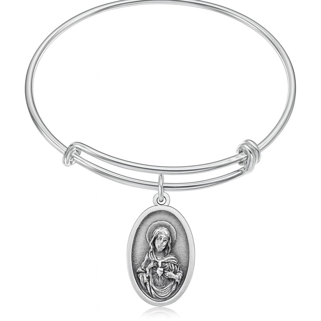 Immaculate Heart of Mary Charm Bracelet – Catholic Gift