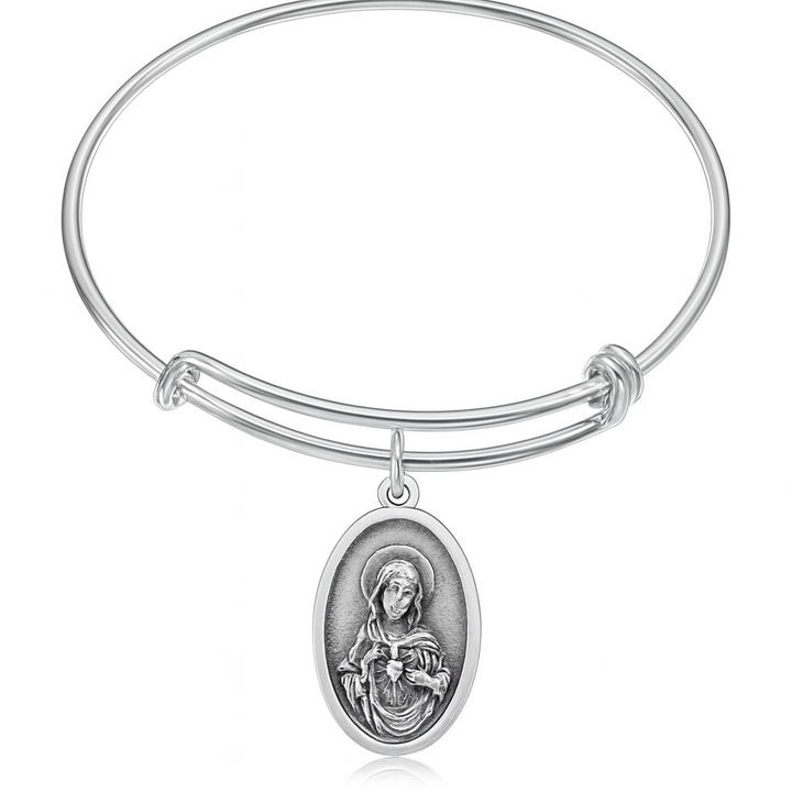 Immaculate Heart of Mary Charm Bracelet – Catholic Gift
