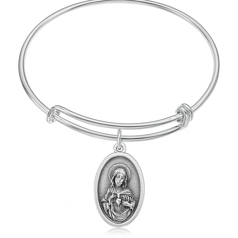 Immaculate Heart of Mary Charm Bracelet – Catholic Gift