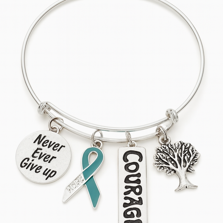 Awareness Ribbon Bracelet – Courage & Hope Jewelry