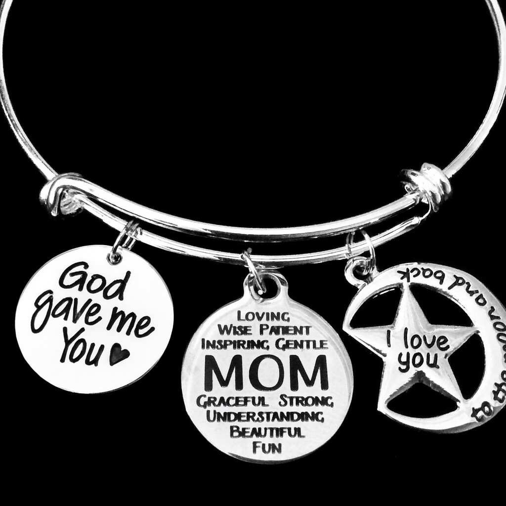 god gave me you charm bracelet 