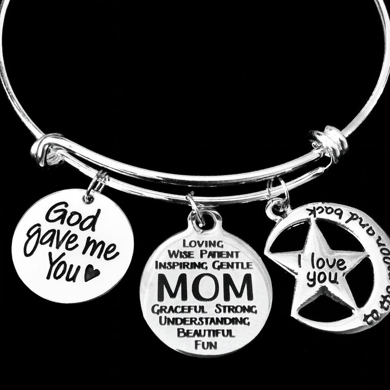 god gave me you charm bracelet 