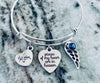Mom Memorial Pieces of My Heart are in Heaven Memorial Charm Bracelet Adjustable One Size Fits All Gift