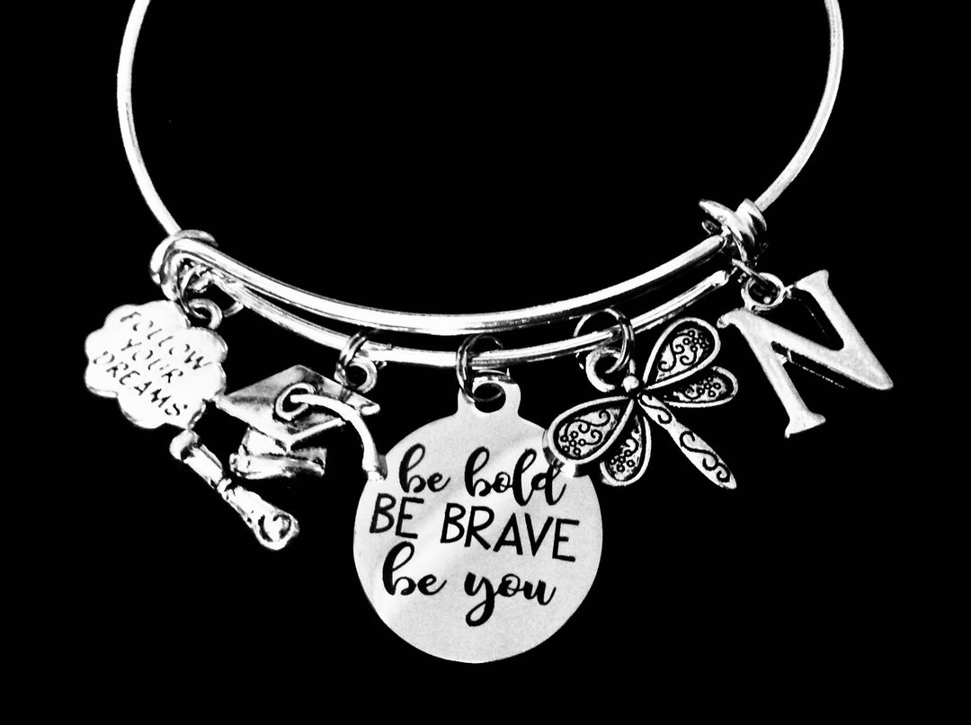 Personalized Graduation gifts for her Graduation Charm Bracelet 