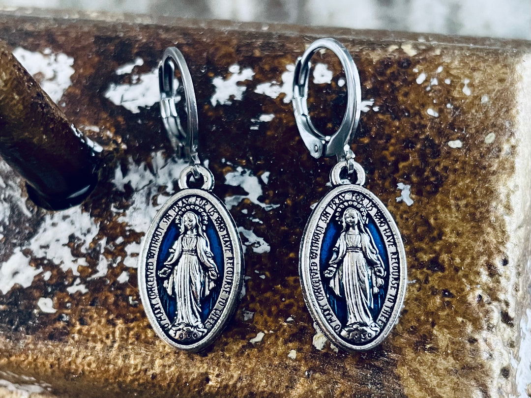 Miraculous Mary Earrings