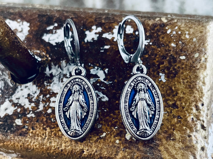 Miraculous Mary Earrings