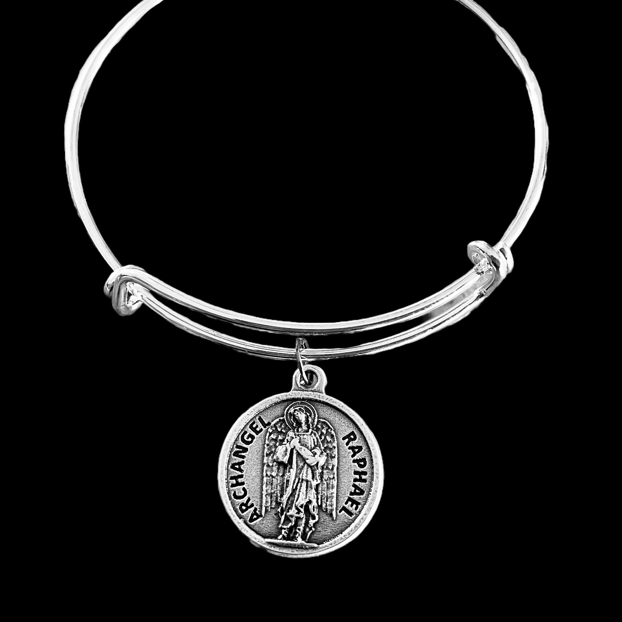 Saint Raphael Medal Charm Bracelet 