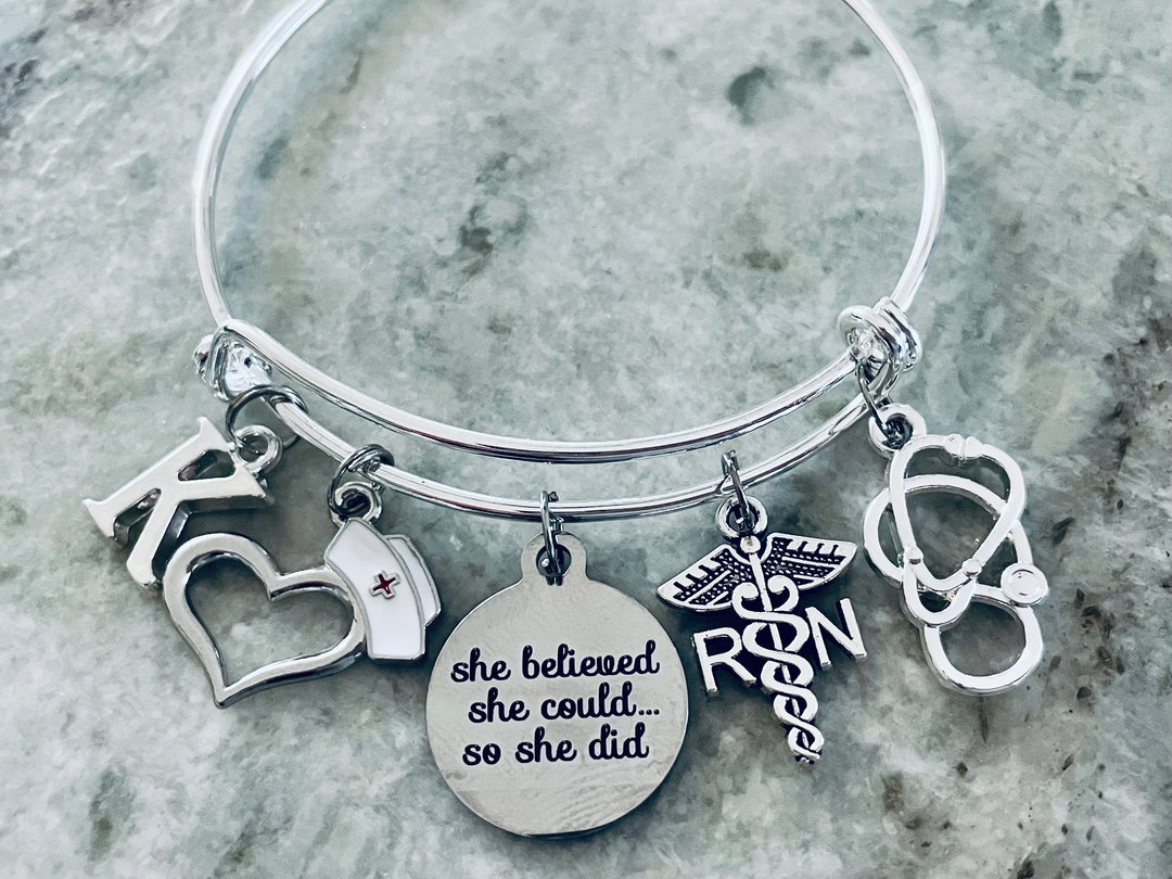 RN Nurse Jewelry Gifts for her