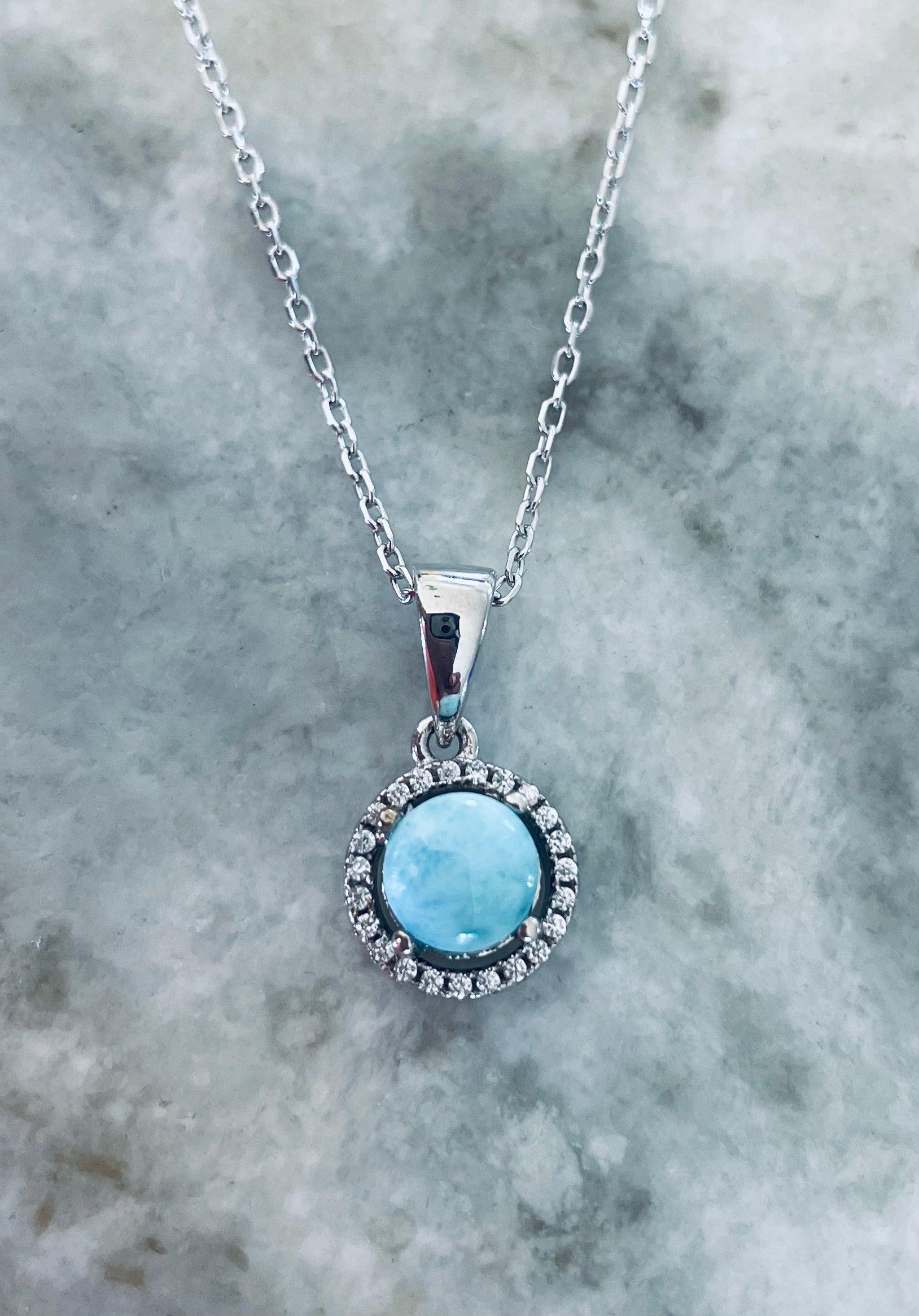 Larimar Necklace