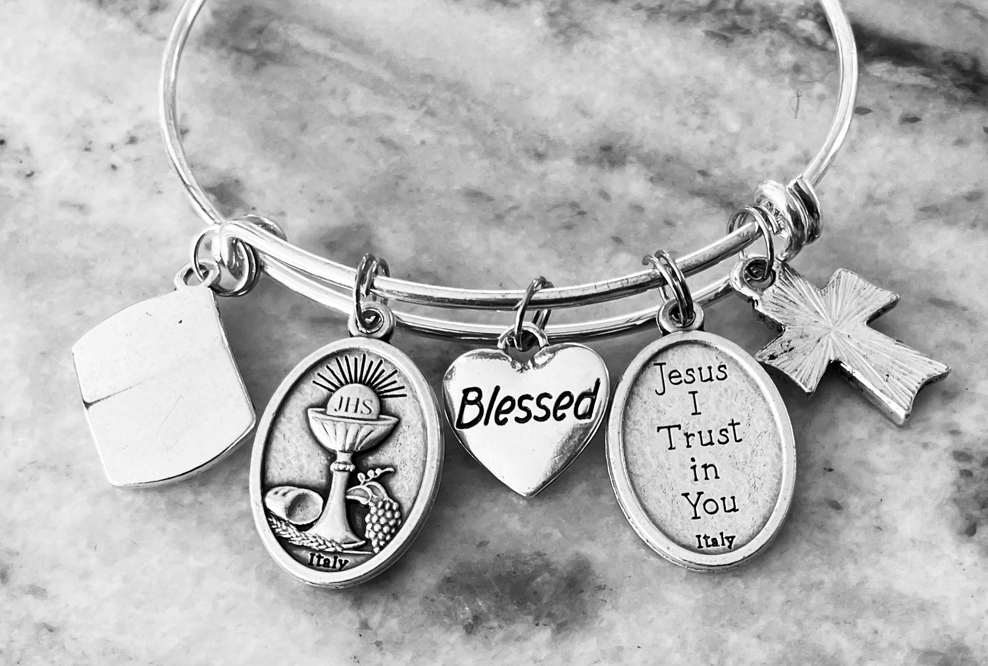 St. Carlo Acutis Faith Charm Bracelet – Catholic Bangle