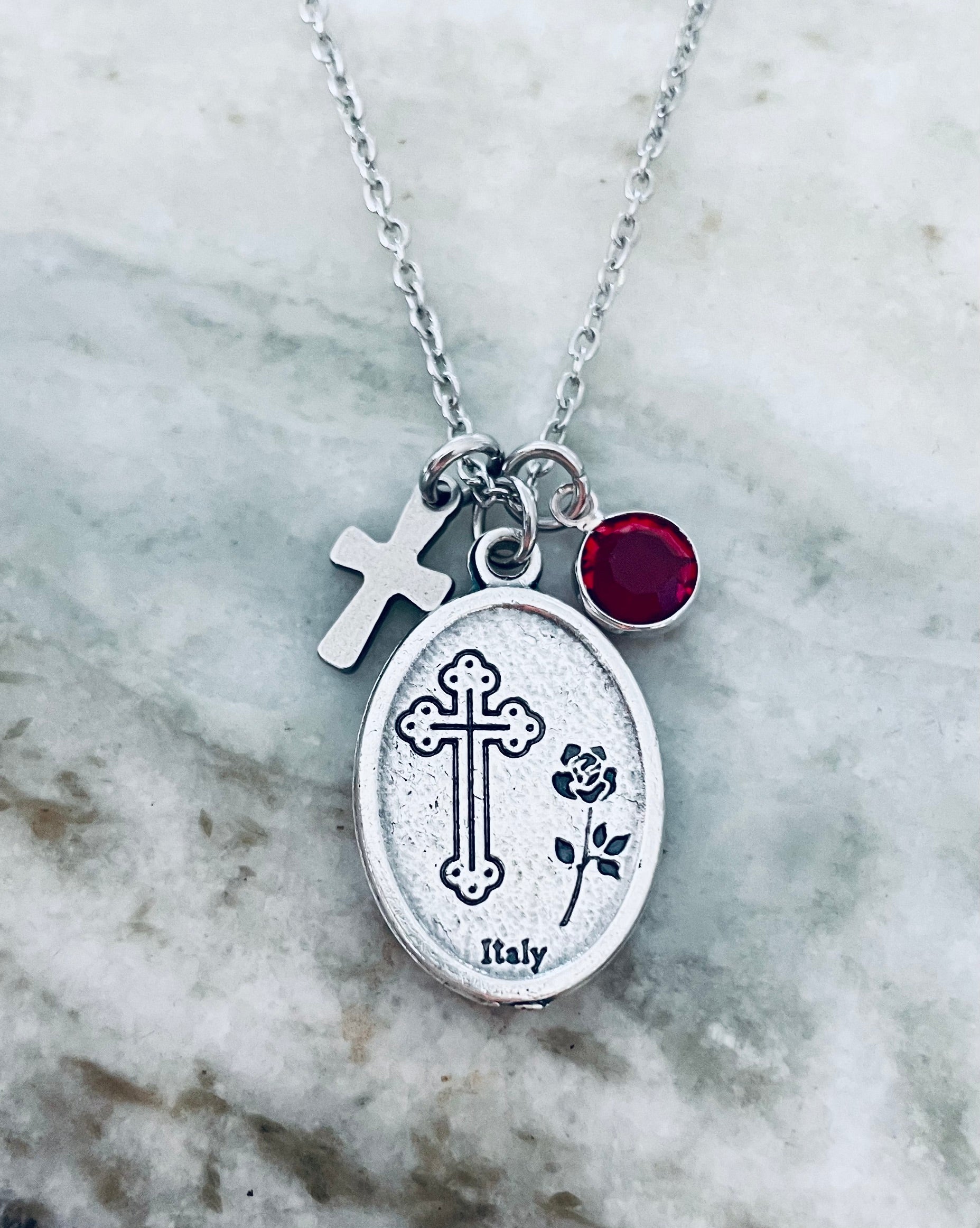 Silver Catholic Jewelry