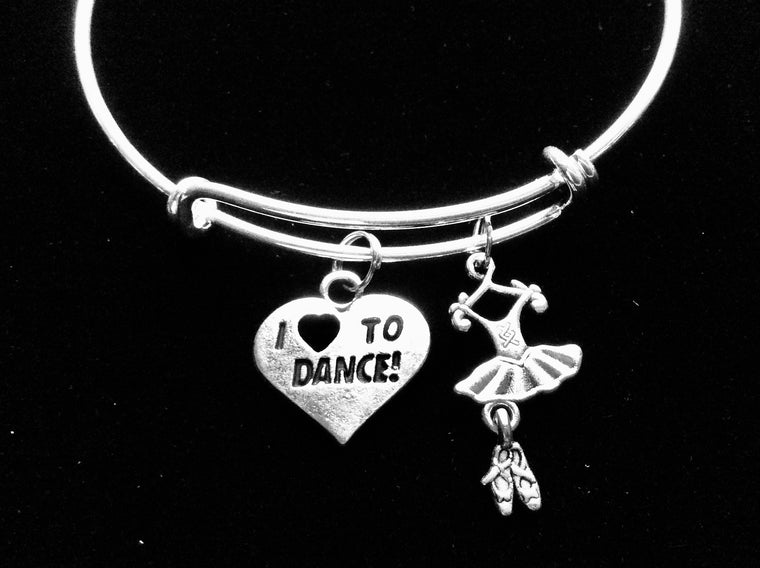 Love to Dance Gift Dance Jewelry Ballerina Jewelry