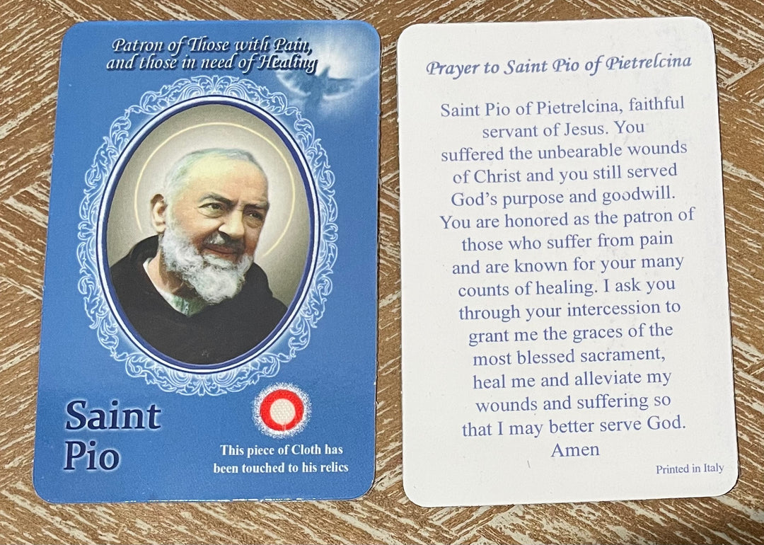 Saint Pio Healing Bracelet | Catholic Charm Bangle