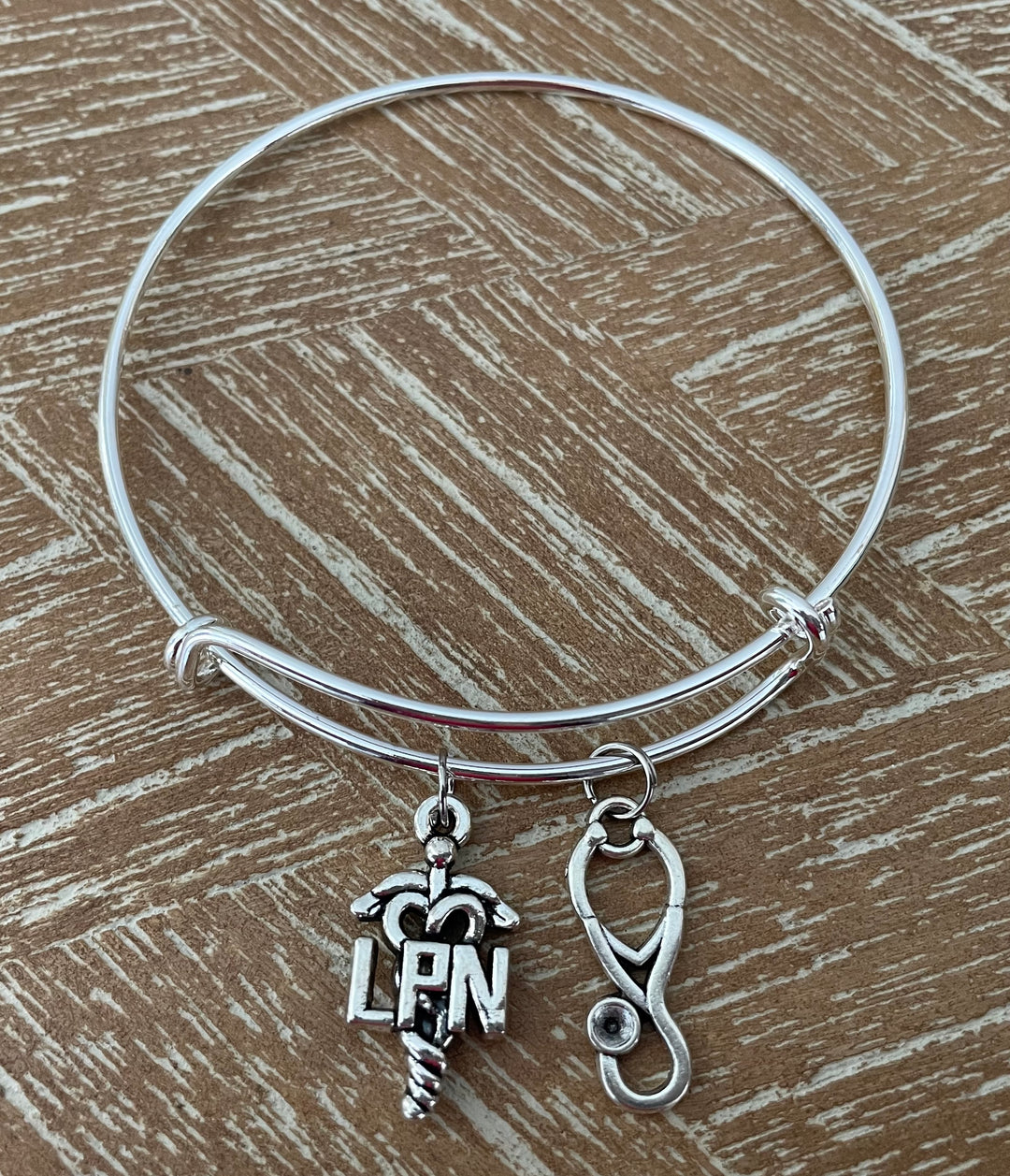 LPN Charm Bracelet | Licensed Practical Nurse Gift for LPN