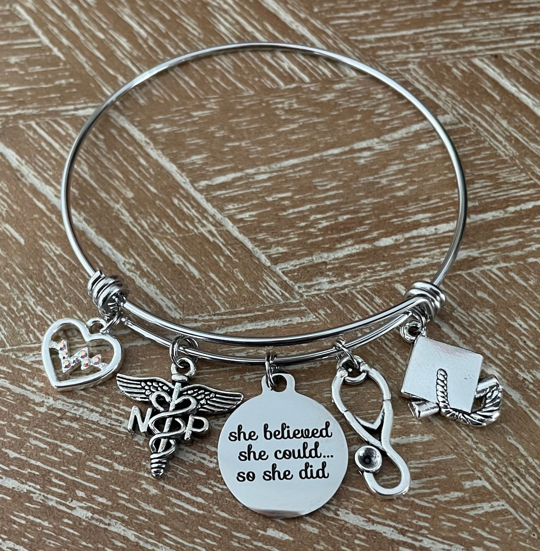 NP CHARM BRAcelet for graduation