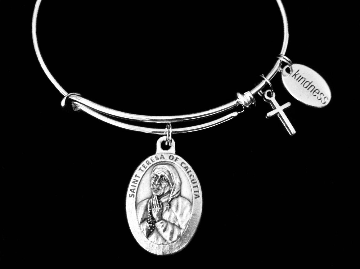 Teresa of Calcutta Jewelry St Teresa Medal Bracelet 