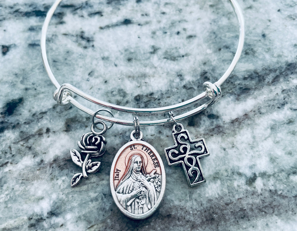 Saint Therese of the Little Flower St Therese Medal Saint Therese Jewelry 