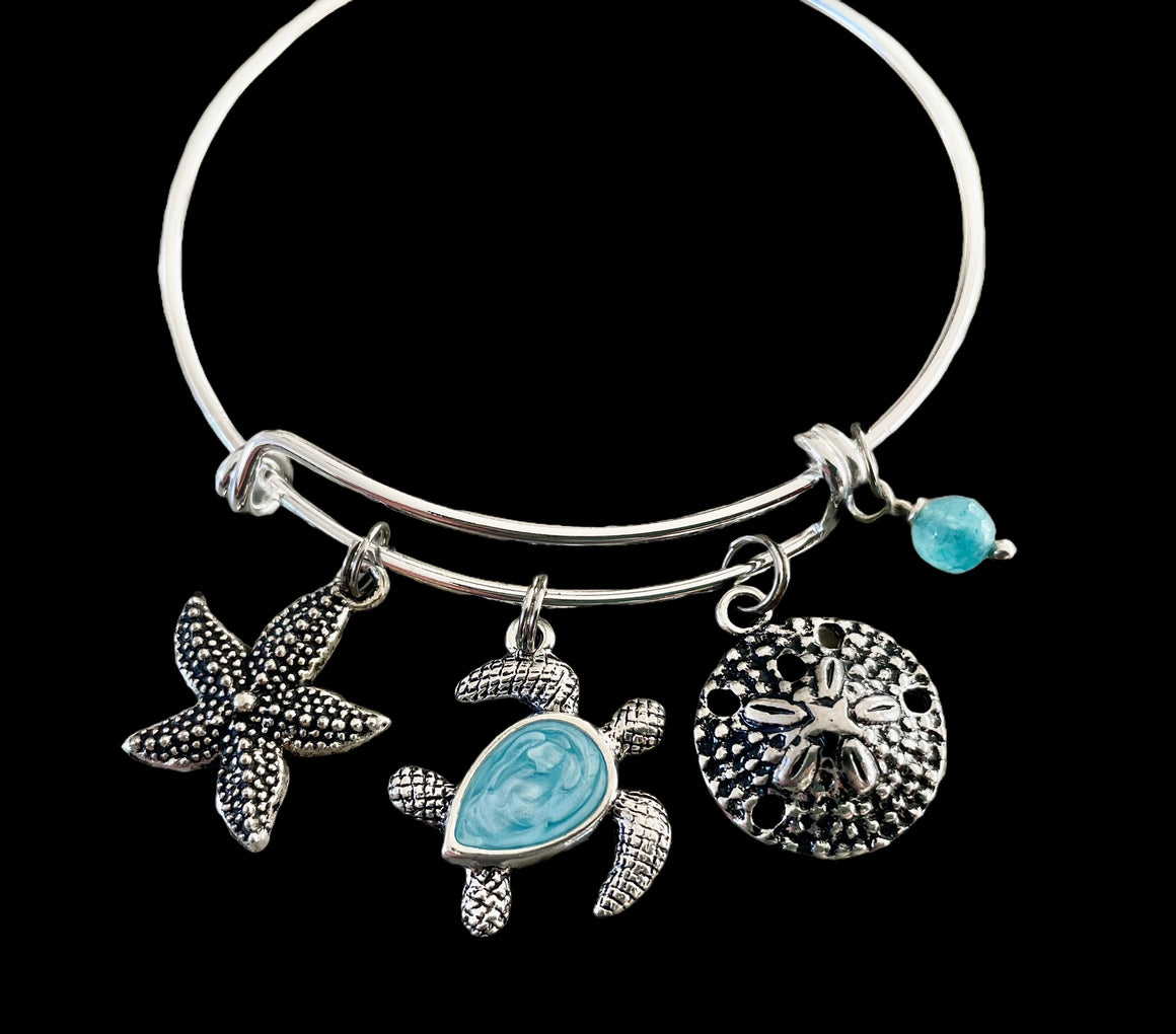 Turtle Jewelry Turtle Charm Bracelet 