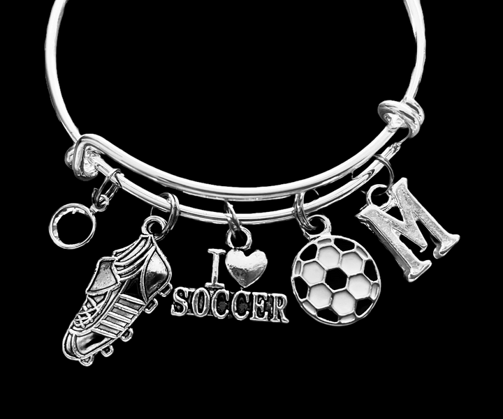Soccer Player Gifts Soccer Charm Bracelet