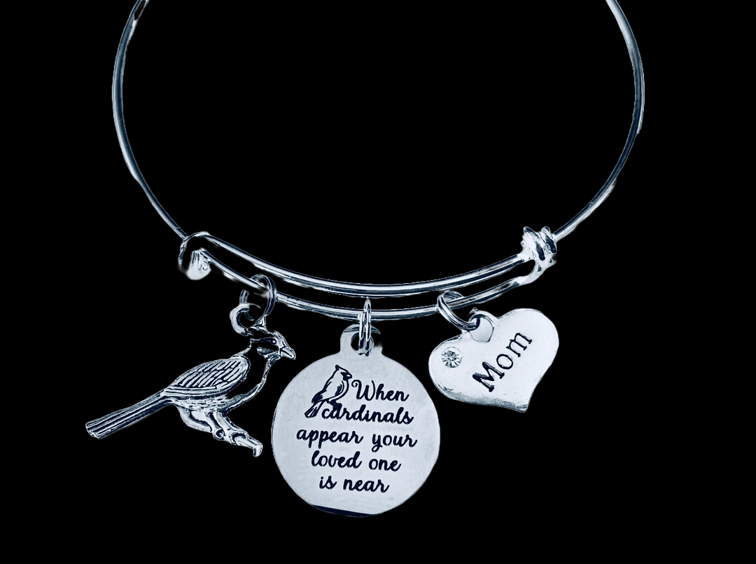 Mom Memorial Gift Charm Bracelet 