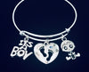 Its a Boy Gift Charm Bracelet for new mom