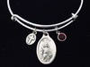 Saint Lucy Jewelry Saint Lucy Medal Patron of the Blind 