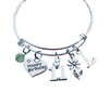 Happy 11th Birthday Expandable Charm Bracelet Adjustable Bangle Gift (Other Numbers Available)