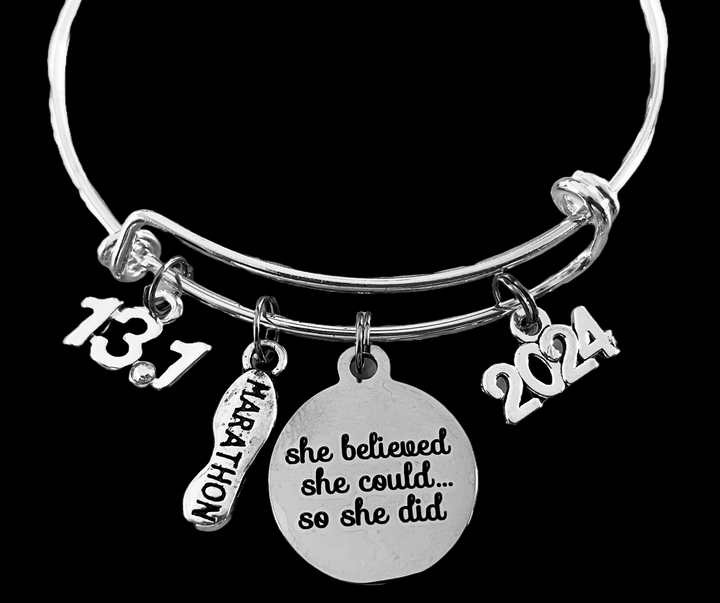 Gifts for Runners 13.1 Marathon Runners Gift She Believed She Could so She Did run 13.1