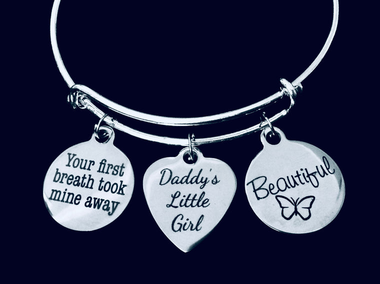 Daddy's Little Girl Charm Bracelet for Daughter