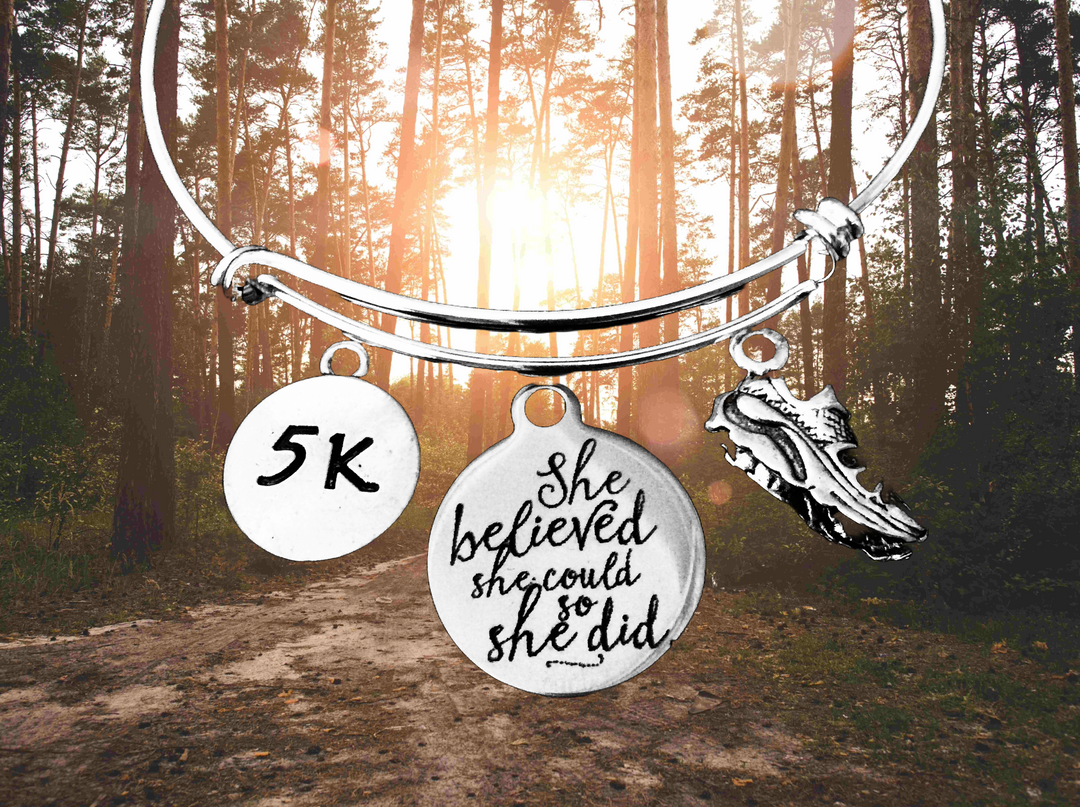 Gifts for Runners She Believed She Could So She Did Charm Bracelet Gifts for her