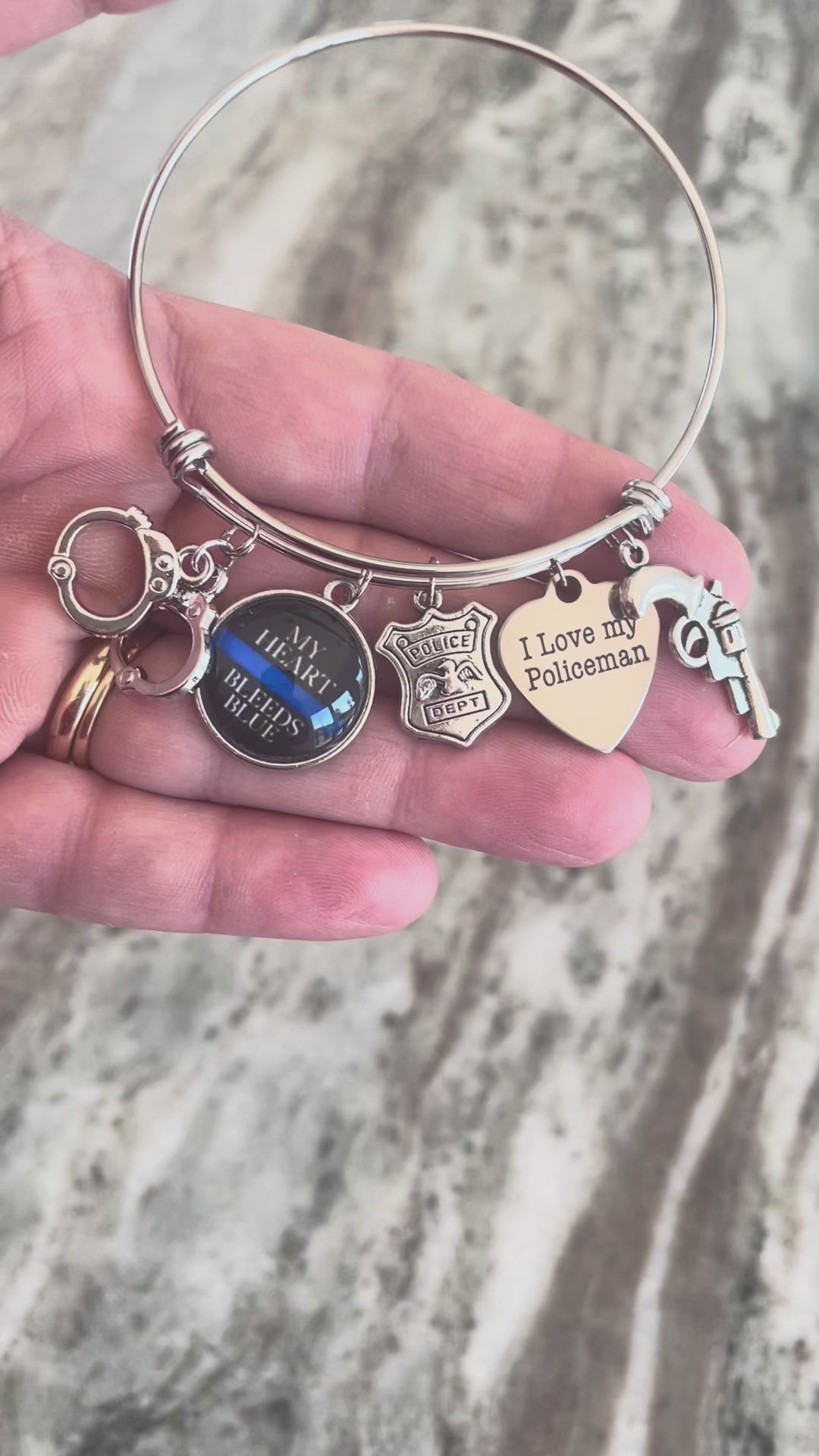 I Love My Policeman Jewelry