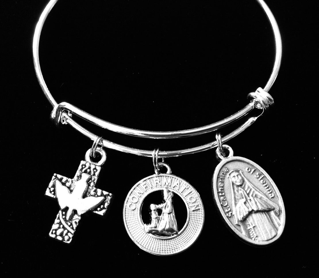 Saint Catherine Confirmation Saint Jewelry  