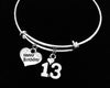 Birthday gift for 13 year old Charm Bracelet 