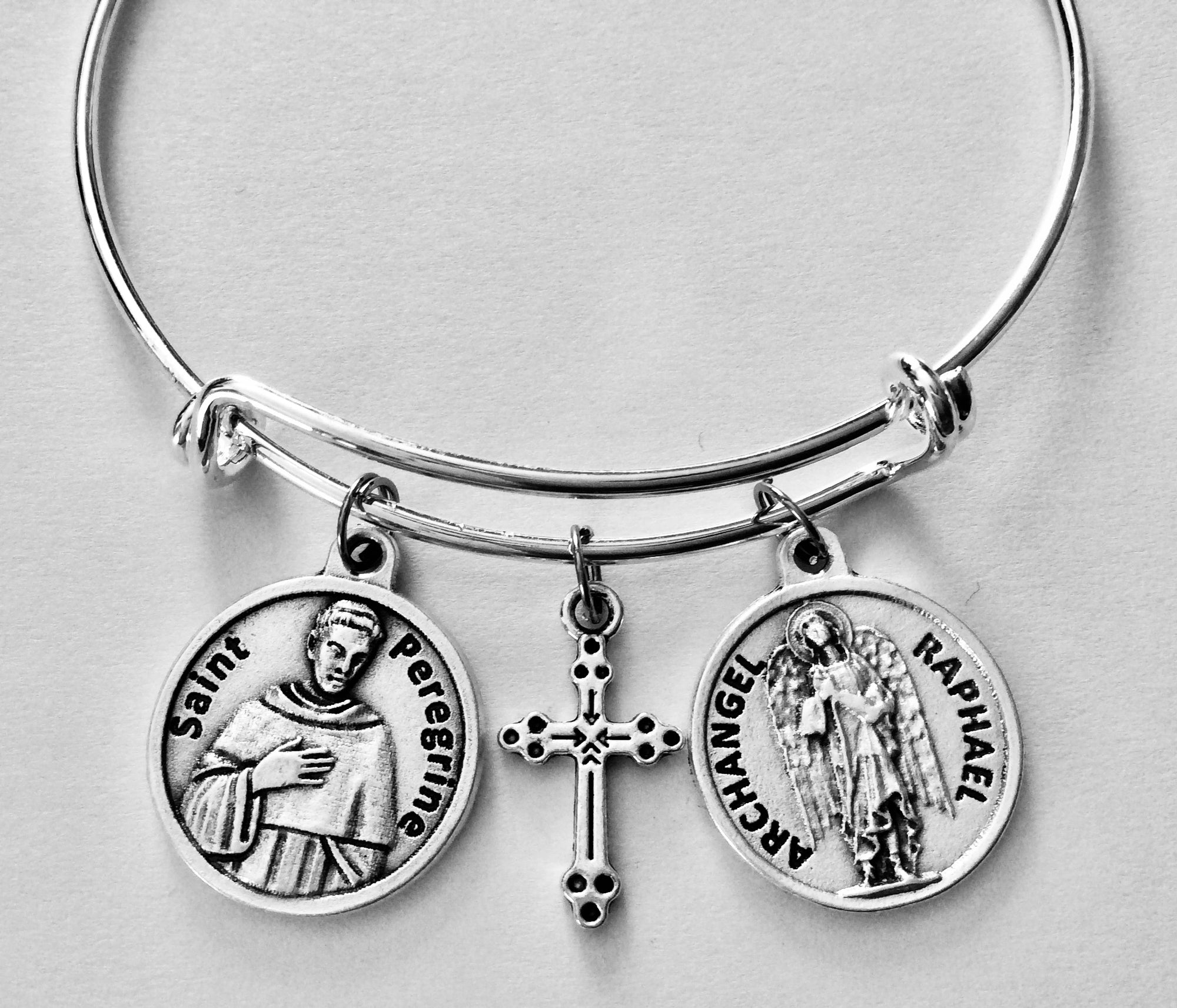 Saint Charm Bracelet for Healing Jewelry 