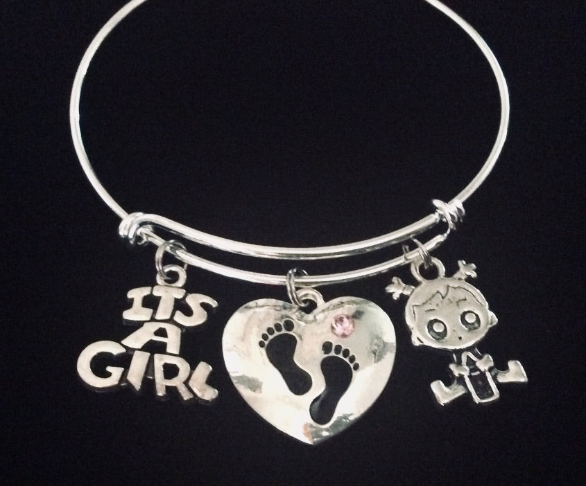 Its a Girl Jewelry Its a girl gift for new mom