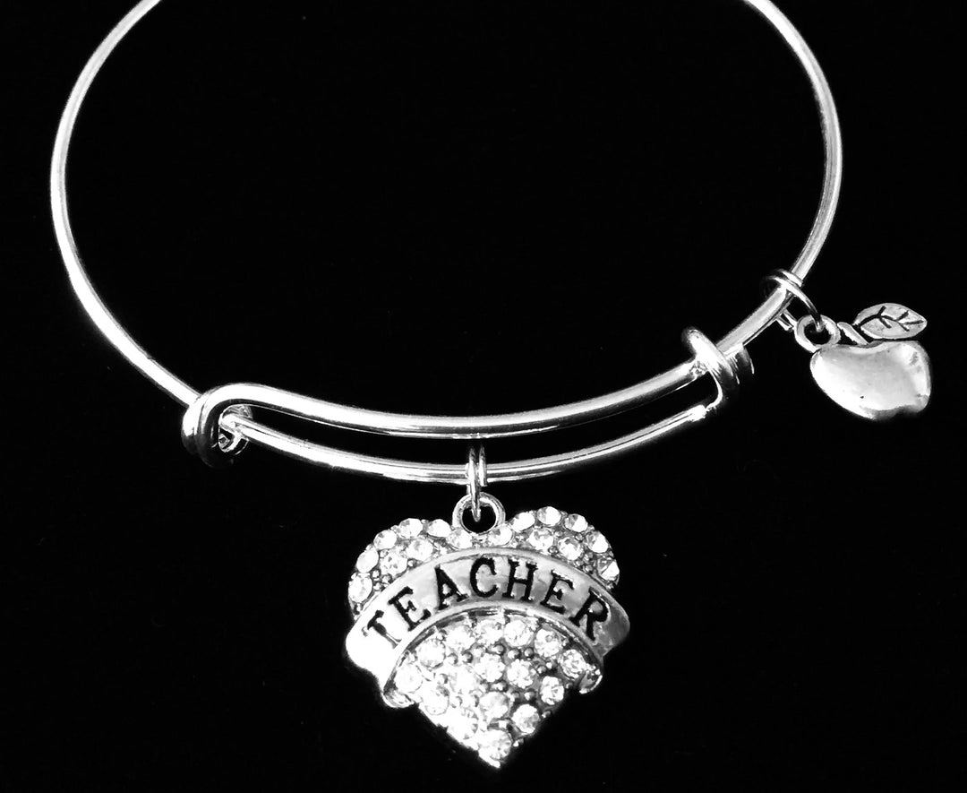 Gift for Teacher gift for school teacher charm bracelet 