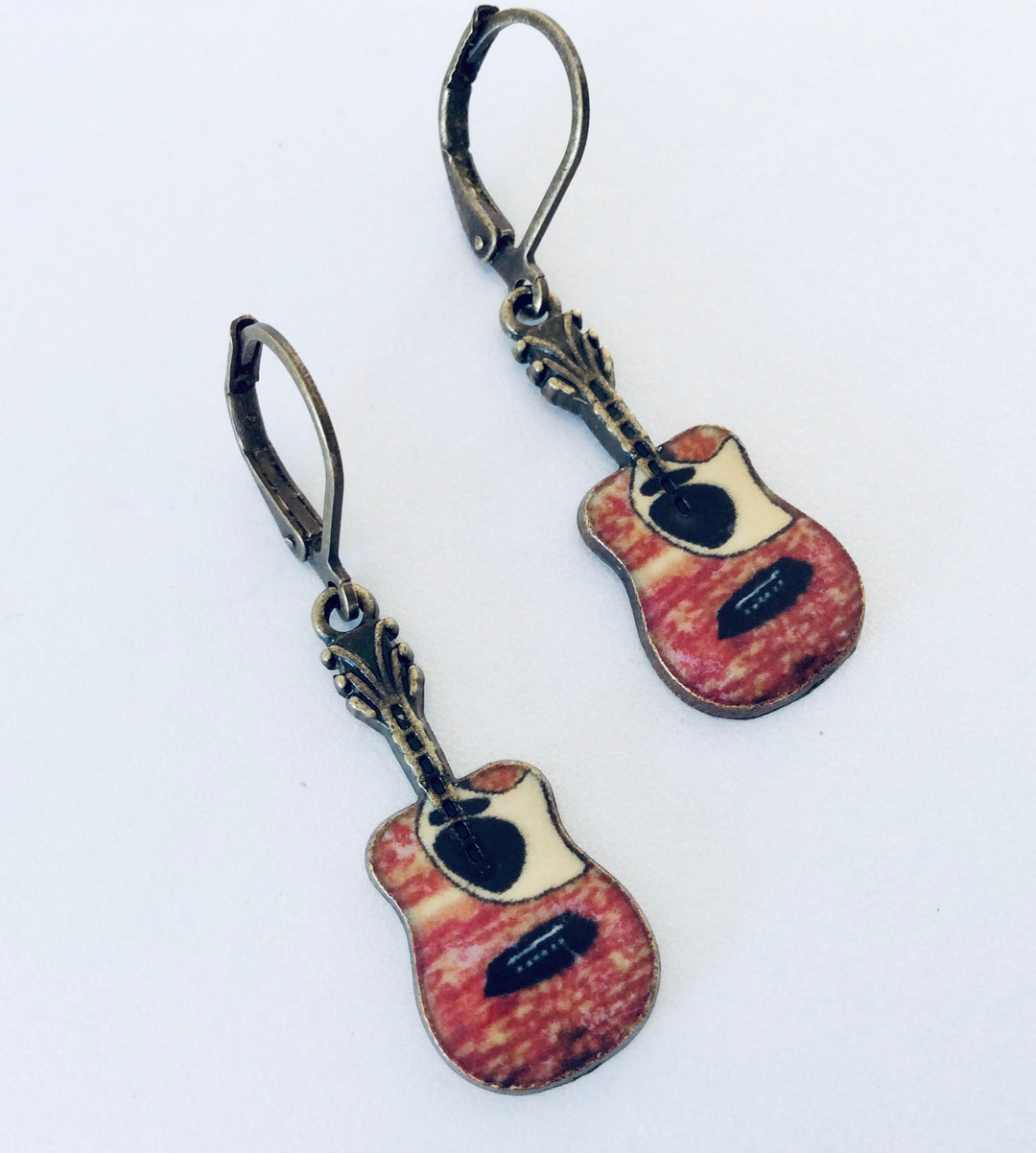 Guitar Earrings