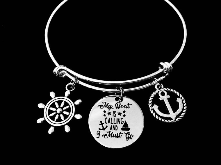 Boater Jewelry Boating Jewelry Gift for women boater I love Boating
