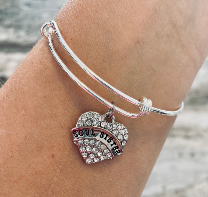 Soul Sister Charm Bracelet for Best Friend