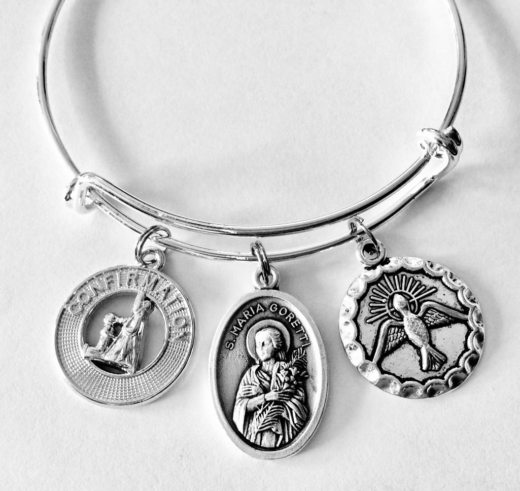 Saint Maria Goretti Medal Jewelry 