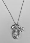 Saint Anne Seton Medal Necklace 