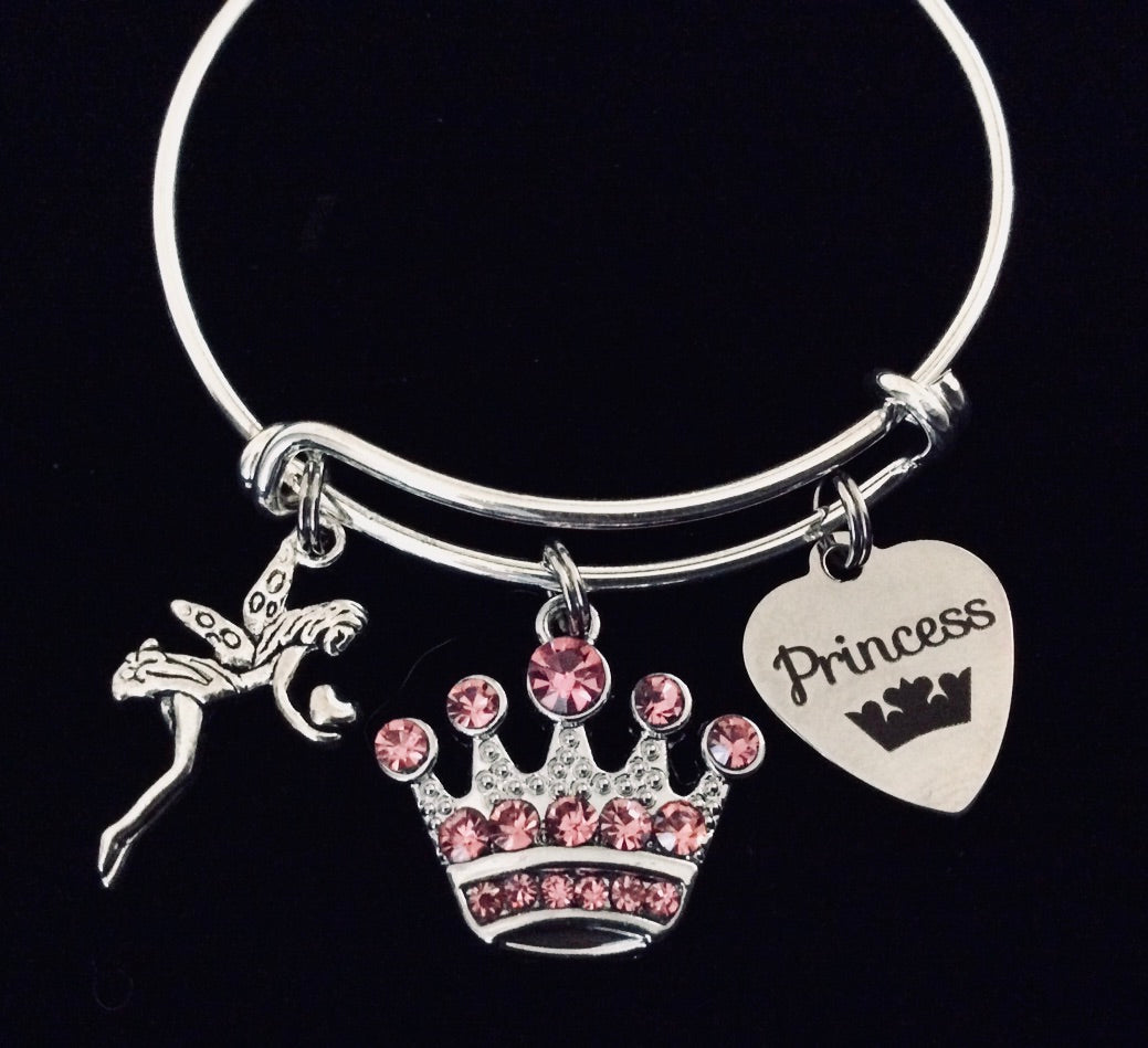 Little Princess Bling Charm Bracelet 